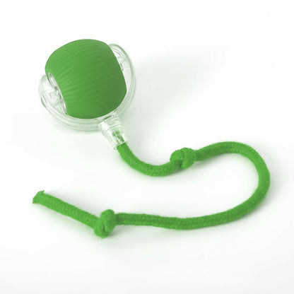 Smart Interactive Cat Toy – Plush Rolling Ball